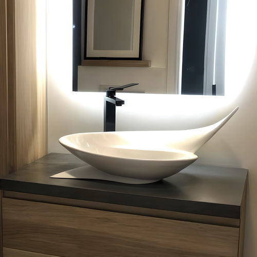 Настольная раковина - JISHUI - GUCH DESIGN - из Solid Surface / класса люкс / ручной работы