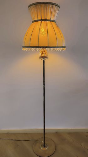 Напольная лампа - Havana 01 - DelightLamps - из металла / из бархата / классическая