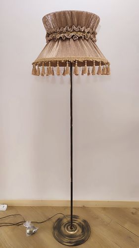 Напольная лампа - Sofia 05 - DelightLamps - из металла / из ткани / классическая