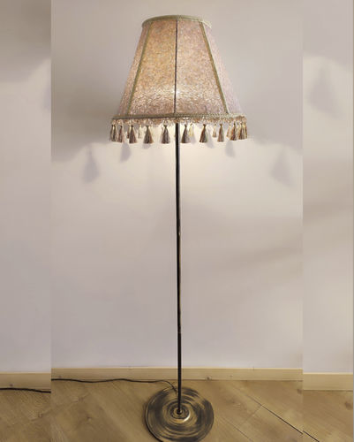 Напольная лампа - Vienna 03 - DelightLamps - из металла / из ткани / современная