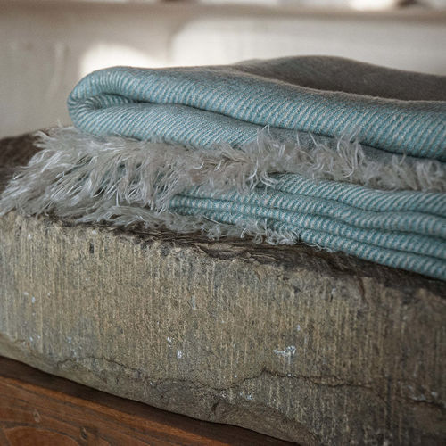Плед из льна - RABIT MINT - dELENZO LINEN FROM EUROPE S.L