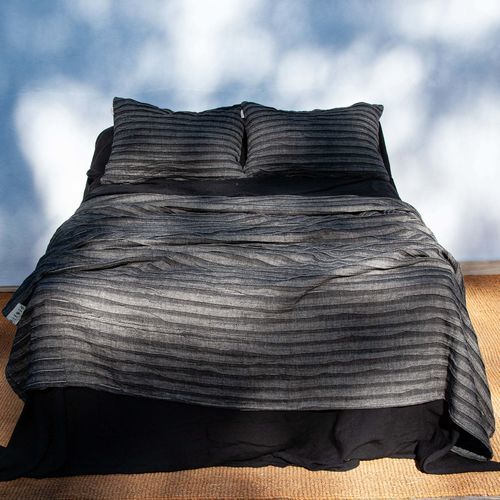 Постельное белье из льна - GRAY - dELENZO LINEN FROM EUROPE S.L
