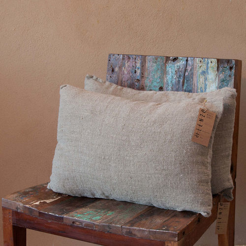 Подушка для скамейки - FORMENTERA - dELENZO LINEN FROM EUROPE S.L - для кровати / прямоугольная / однотонная