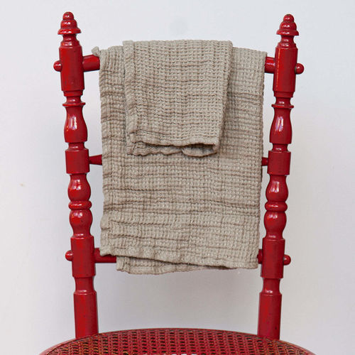 Банное полотенце из льна - WAFFLE - dELENZO LINEN FROM EUROPE S.L - для профессионального использования / персонализированное