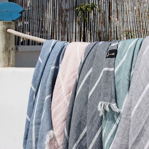 Банное полотенце из льна - COLORFUL - dELENZO LINEN FROM EUROPE S.L