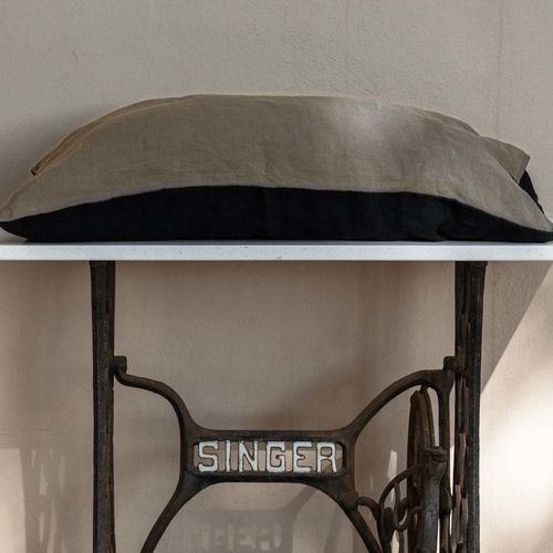 Наволочка для подушки из льна - BLACK&amp;NATURAL - dELENZO LINEN FROM EUROPE S.L