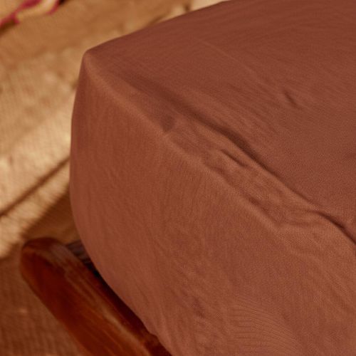 Простынь из льна - TERRACOTTA - dELENZO LINEN FROM EUROPE S.L - моющееся