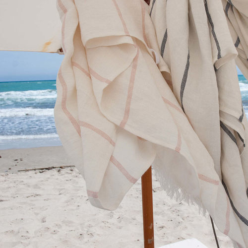 Банное полотенце из льна - BEACH TOWEL - dELENZO LINEN FROM EUROPE S.L - для гостиницы / для профессионального использования