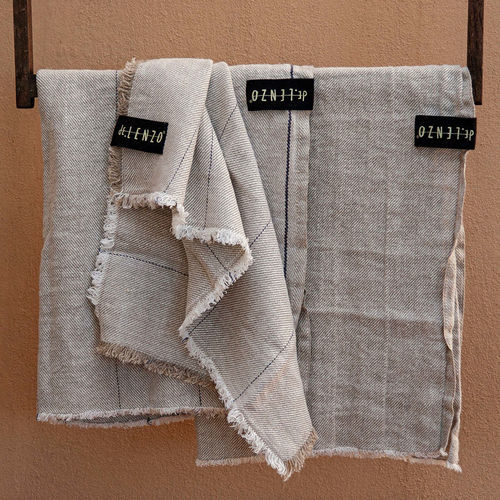 Банное полотенце из льна - OLIVE - dELENZO LINEN FROM EUROPE S.L - для профессионального использования