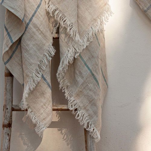 Плед из льна - TOWELS - dELENZO LINEN FROM EUROPE S.L