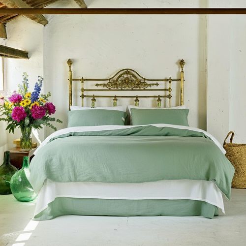 Постельное белье из льна - COMPLETE SET JADE - dELENZO LINEN FROM EUROPE S.L