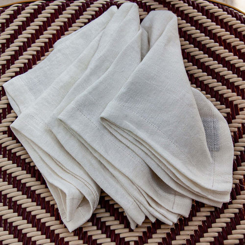 Столовая салфетка из льна - ESPIGA  - dELENZO LINEN FROM EUROPE S.L - шевронная / бытового применения / ткацкое производство