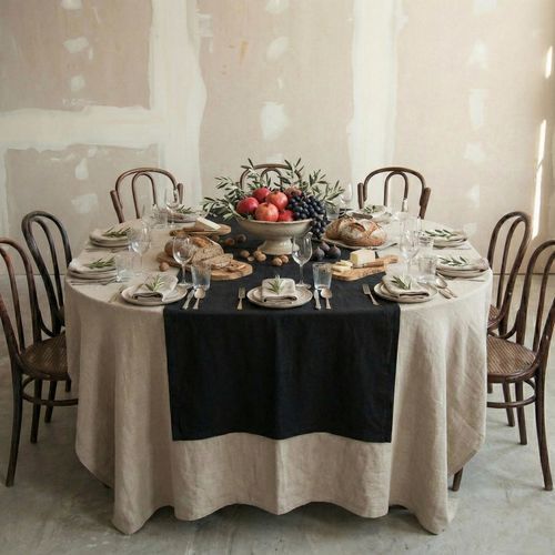 Скатерть из ткани - MARRAKECH - dELENZO LINEN FROM EUROPE S.L - из льна