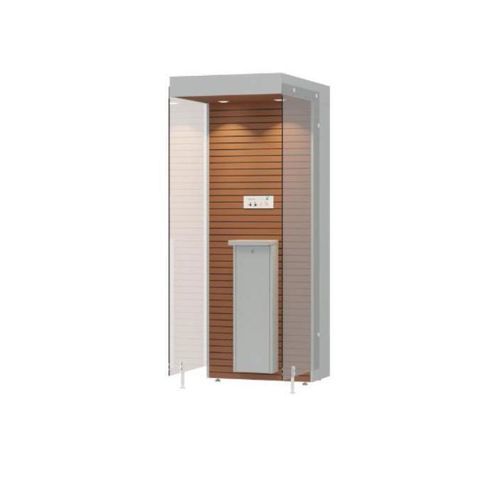 Кабина для курильщиков для помещений - SMOKE SOLUTION SP110/ONE - Longhi Air - с HEPA-фильтром / с фильтром / открытая