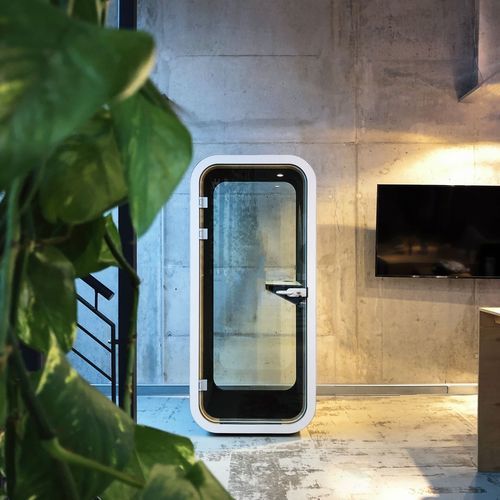 Акустическая рабочий стол POD - S2 - Dancoo Acoustic Pods Manufacturing Co.,Ltd. - эргономичная / USB / со встроенным светодиодным светильником