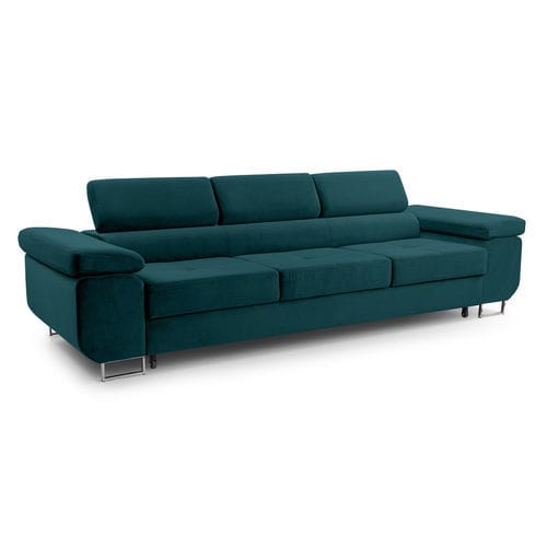 Современный диван - PABLO : 1416BC - Best Mobilier - из бархата / с подлокотниками / с откидной спинкой