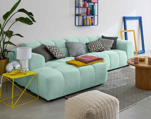 Угловой диван - RAY : 1674B - Best Mobilier - современный / из ткани / с подлокотниками