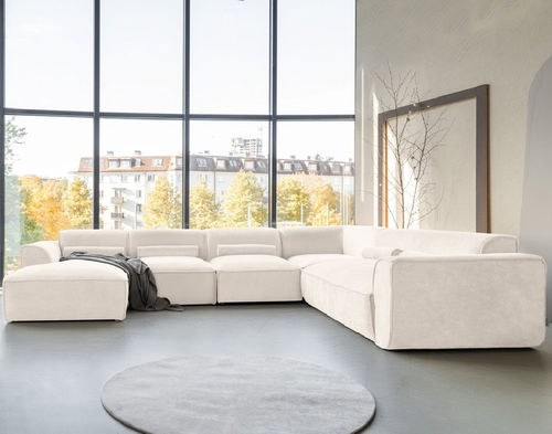 Модульный диван - Felix: 2789BEI - Best Mobilier - современный / из ткани / с подлокотниками
