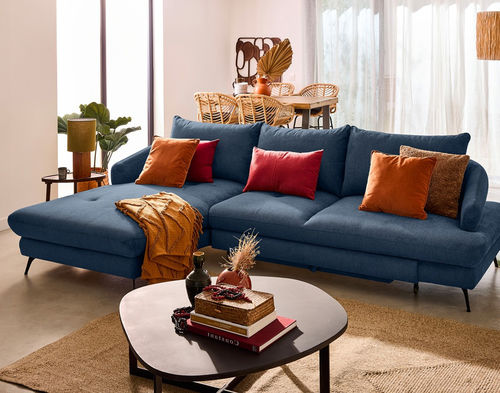 Угловой диван - NINON: 2858B - Best Mobilier - кровать / современный / из ткани