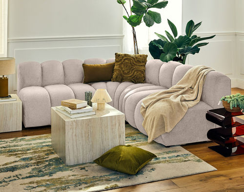 Модульный диван - DEBBIE: 2952BEI - Best Mobilier - современный / из ткани / без подлокотников