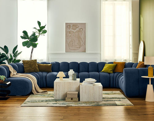 Модульный диван - DEBBIE: 2958B - Best Mobilier - современный / из ткани / с подлокотниками
