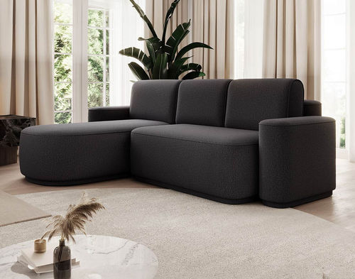 Угловой диван - SAM: 2985GANT - Best Mobilier - кровать / современный / из ткани