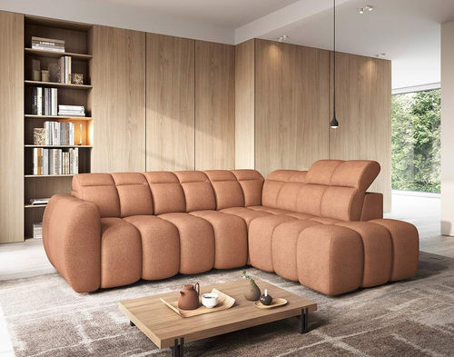 Угловой диван - BASILE: 3178TER - Best Mobilier - современный / из ткани / с подлокотниками
