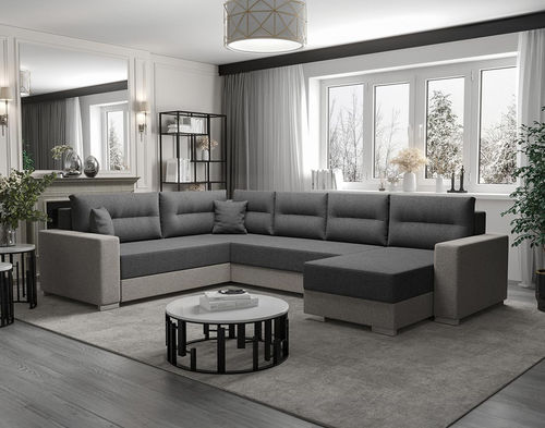Угловой диван - LESLIE: 3288GF - Best Mobilier - кровать / современный / из ткани