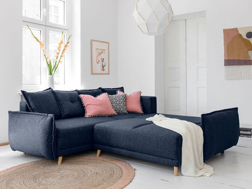 Угловой диван - LENA: 810B - Best Mobilier - кровать / скандинавский дизайн / из ткани