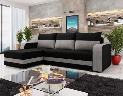 Угловой диван - HARVEY - Best Mobilier - современный / для гостиной / из ткани