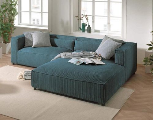 Угловой диван - ELA - Best Mobilier - современный / для гостиной / из бархата