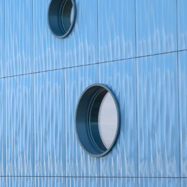 Панельная облицовка фасада - Waterwave curtain - Fielitz - из алюминия / из стали / из меди