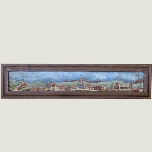 Скульптура из керамики - Firenze - cestenoli srl - ручной работы / Сделано в Италии / настенная