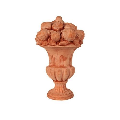 Скульптура из терракоты - Vaso a Calice con Frutta - cestenoli srl - для наружного применения / ручной работы / Сделано в Италии