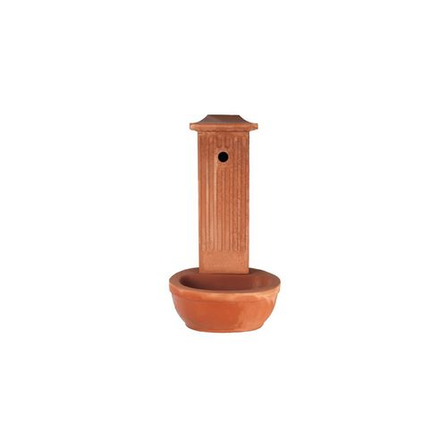 Садовый фонтан - scannelllata con base tonda - cestenoli srl - напольный / терракотовый / классический