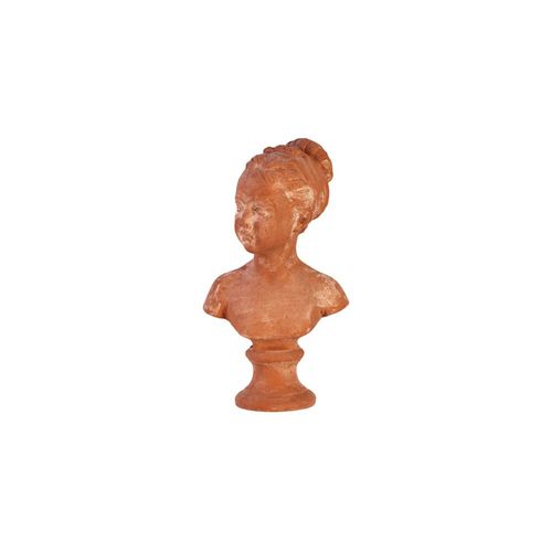 Скульптура из терракоты - Busto Bambino Con Base - cestenoli srl - для наружного применения / ручной работы / садовая