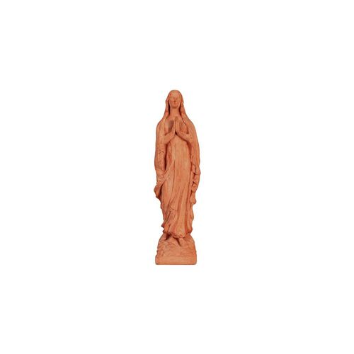 Скульптура из терракоты - Madonna Lourdes - cestenoli srl - для наружного применения / ручной работы / садовая