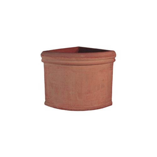 Садовый горшок из терракоты - Basso Liscio Impruneta - cestenoli srl - угловой / для бытового использования