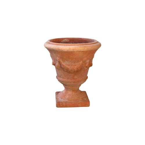 Садовый горшок из терракоты - Calice Festonato Impruneta - cestenoli srl - круглый / для бытового использования