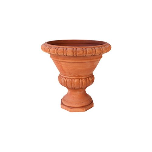 Садовый горшок из терракоты - Calice Baccellato con Base Ottagonale - cestenoli srl - круглый / для бытового использования