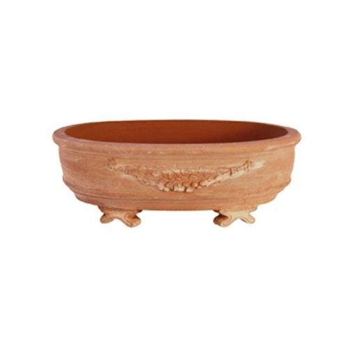 Кадка для садовых растений из терракоты - Bonsai  - cestenoli srl - овальная / ручной работы / классическая