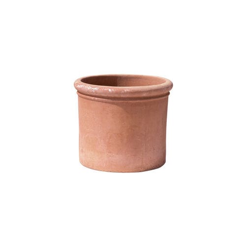 Садовый горшок из терракоты - Liscio Impruneta - cestenoli srl - цилиндрический