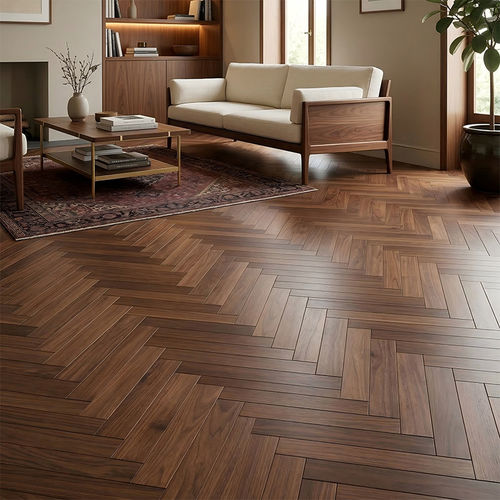 Паркет из массивной доски - DF-R1156 - Dief Flooring - «венгерская елка» / лакированный / очищенный