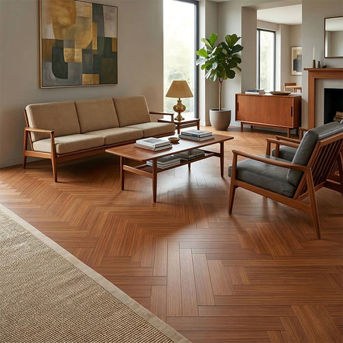 Паркет из массивной доски - DF-R1662 - Dief Flooring - «венгерская елка» / лакированный / очищенный