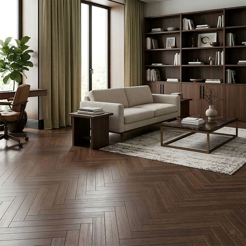 Паркет из массивной доски - DF-R1816 - Dief Flooring - «венгерская елка» / лакированный / очищенный