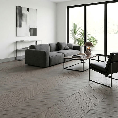 Паркет из массивной доски - DF-Y1173 - Dief Flooring - «венгерская елка» / лакированный / очищенный