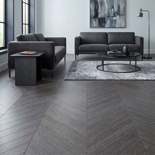 Паркет из массивной доски - DF-Y1810 - Dief Flooring - «венгерская елка» / лакированный / очищенный