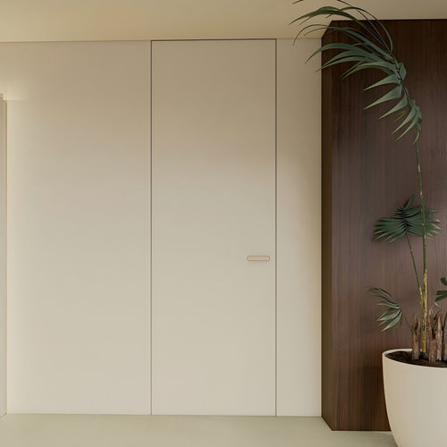 Дверь для интерьера - DFD-CF-04 - Dief Flooring - из дерева / створчатая / современная