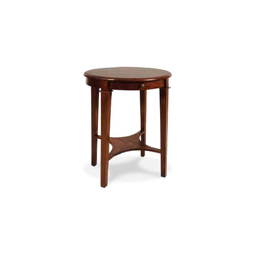 Классический вспомогательный столик - 930210-BAS - BAMBO BLAU - из дерева / с основанием из древесины / круглый