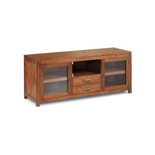 Современный буфет - 930086/160-BAS - BAMBO BLAU - из дерева / из стекла / с полкой